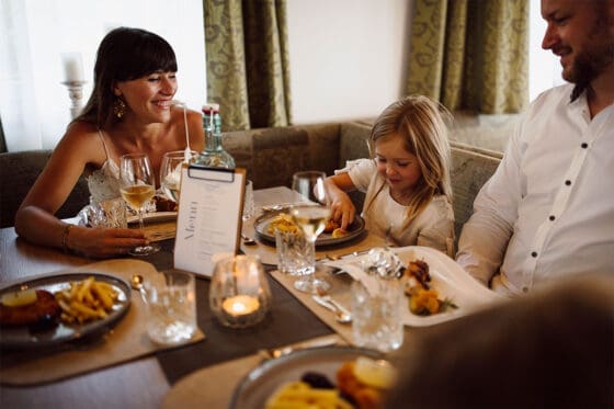 Abendessen - Kulinarik im Hotel Salzburger Hof, Dienten am Hochkönig