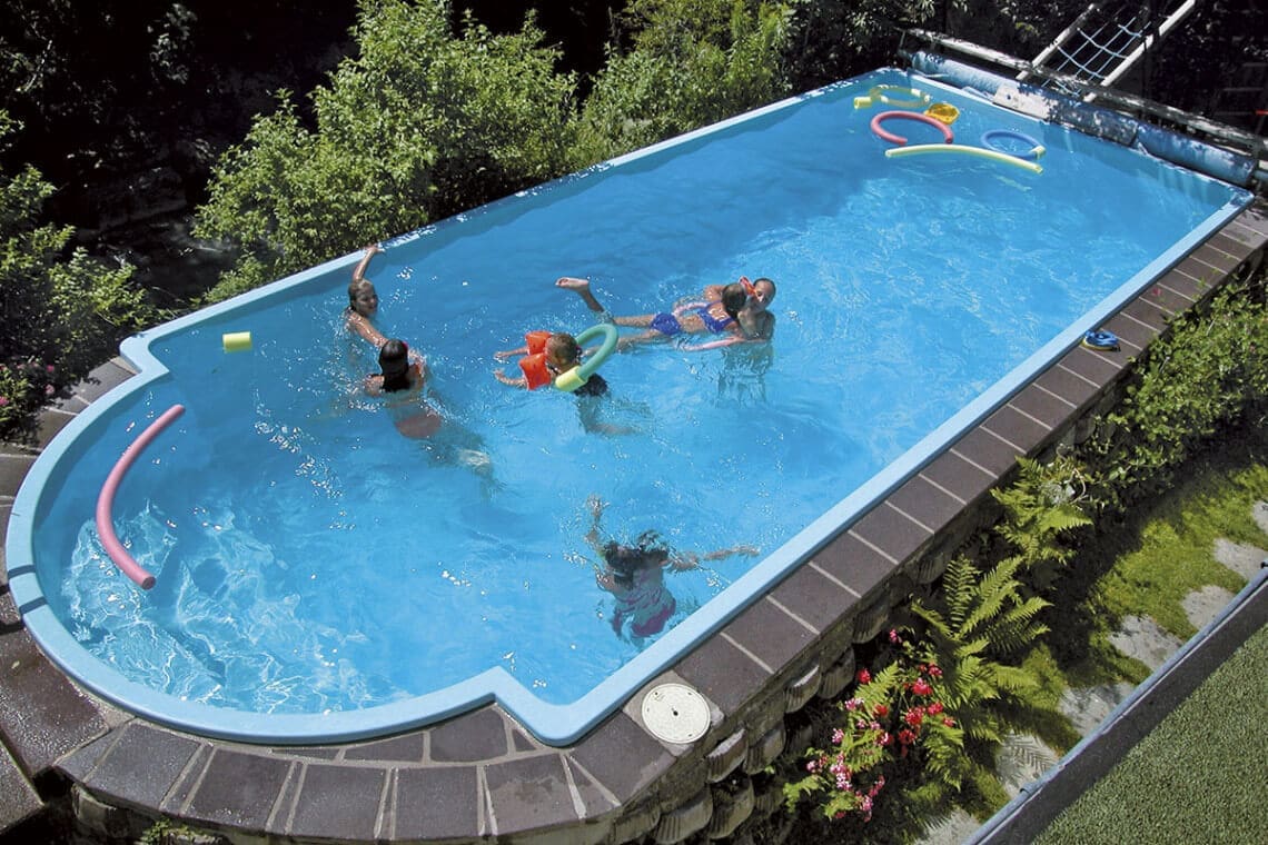 Beheizter Außenpool im Sommer - Salzburger Hof