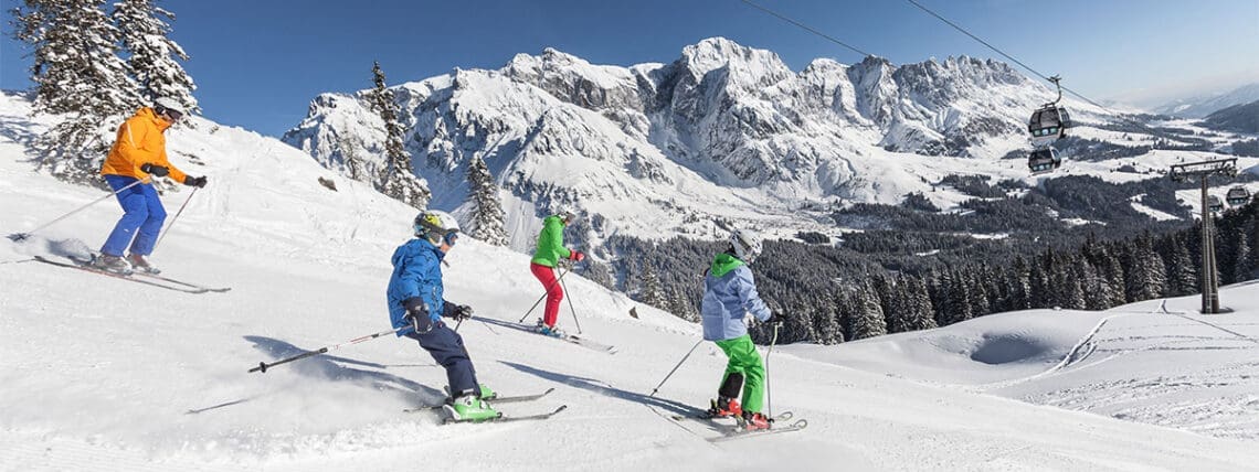 Familien-Skiurlaub am Hochkönig, Ski amadé