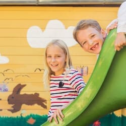 Riesenspielplatz beim Familienhotel Salzburger Hof , Dienten am Hochkönig