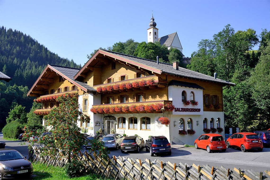 Hotel - Salzburger Hof - Dienten - Bilder - Hotel - Außenbild - Sommer