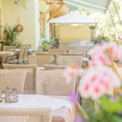 Terrasse – 3 Sterne Hotel Salzburger Hof – Dienten – Hochkönig