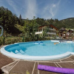 Außenpool – Familienhotel in Dienten, Salzburger Land