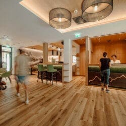 Rezeption – Familienhotel in Dienten, Salzburger Land
