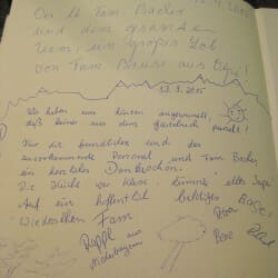 Gästebuch – Familienhotel Salzburger Hof, Dienten