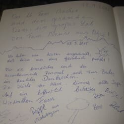 Gästebuch – Familienhotel Salzburger Hof, Dienten
