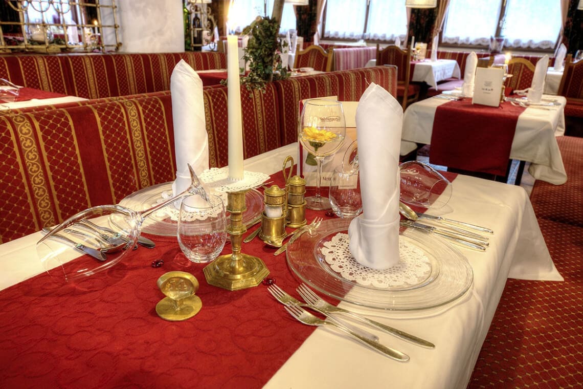 Restaurant im Familienhotel Salzburger Hof in Dienten am Hochkönig