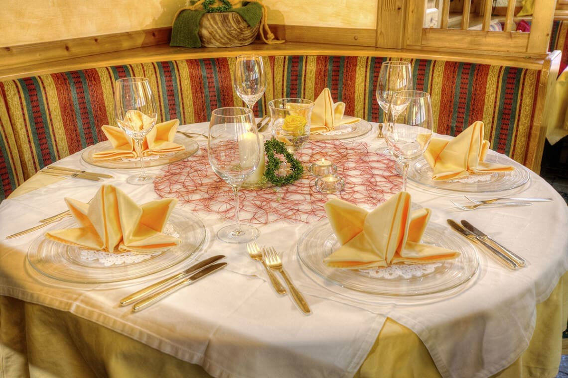 Restaurant im Familienhotel Salzburger Hof in Dienten am Hochkönig