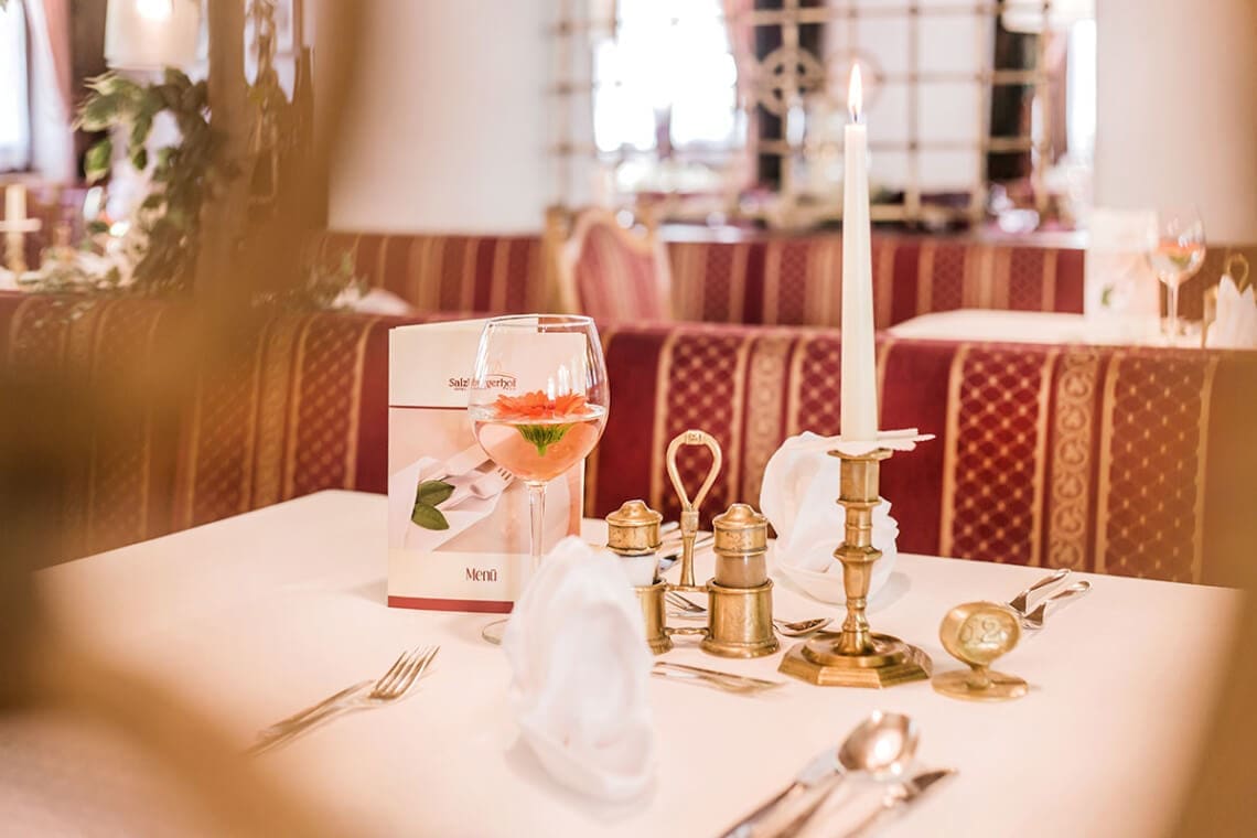 Restaurant im Familienhotel Salzburger Hof in Dienten am Hochkönig