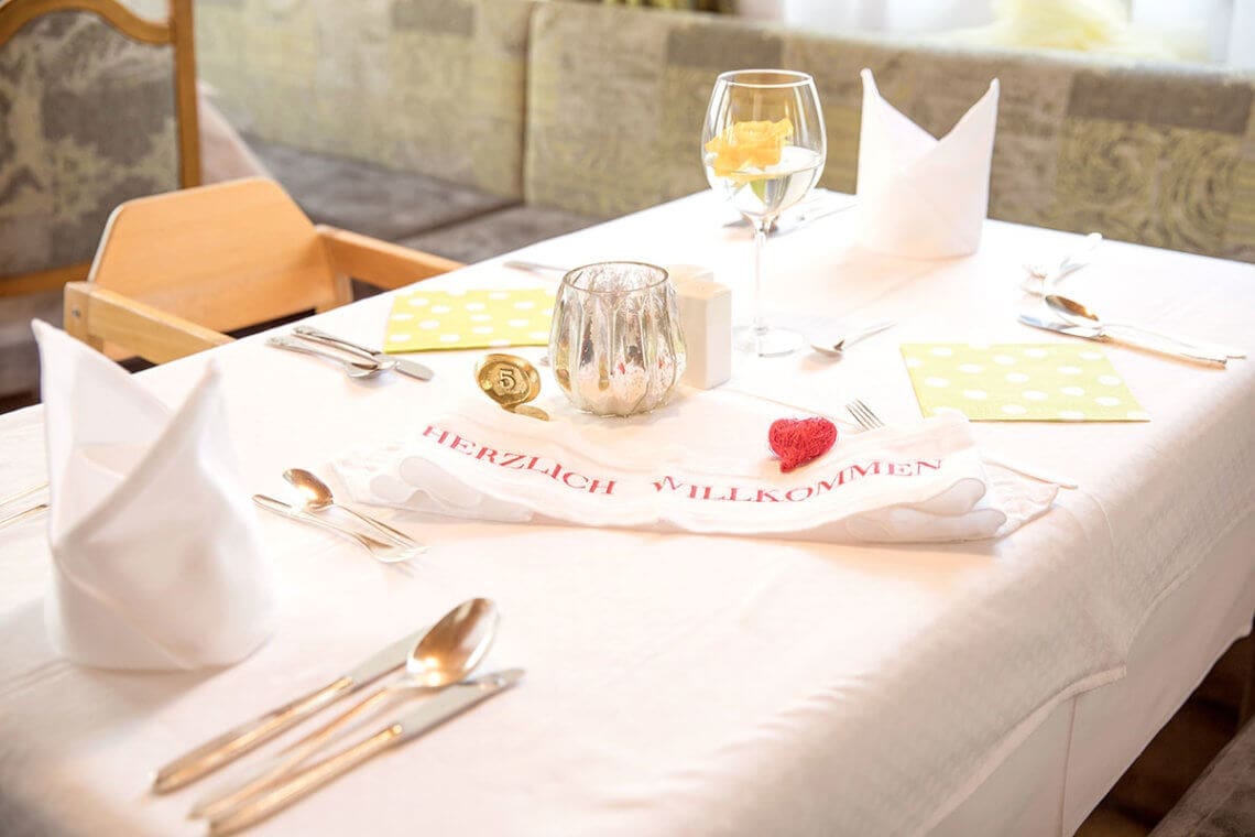 Restaurant im Familienhotel Salzburger Hof in Dienten am Hochkönig