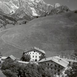 Salzburger Hof in Dienten früher