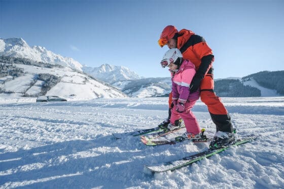 skifahren-familie-hochkoenig-region-1 Skifahren - Hochkönig Region, Ski amadé