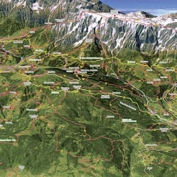 Sommer aktiv-Karte Dienten, Mühlbach
