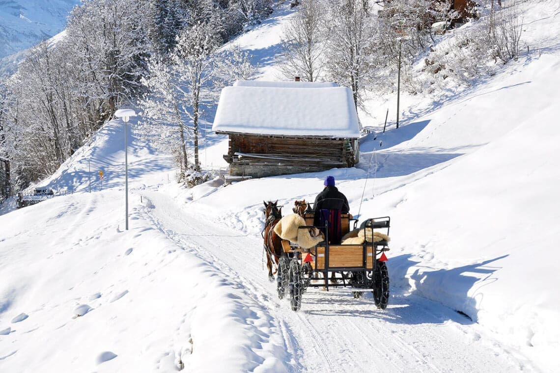 Pferdeschlittenfahrten - Winterurlaub am Hochkönig - Salzburger Land