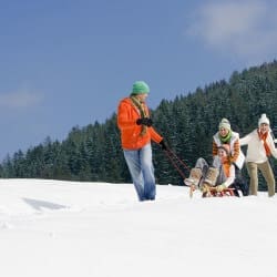 Rodeln – Winterurlaub am Hochkönig – Salzburger Land